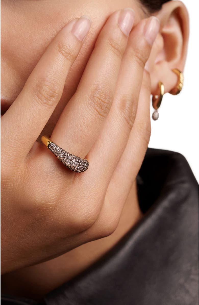 PDPAOLA Pavé Duna Ring, Alternate, color, Gold