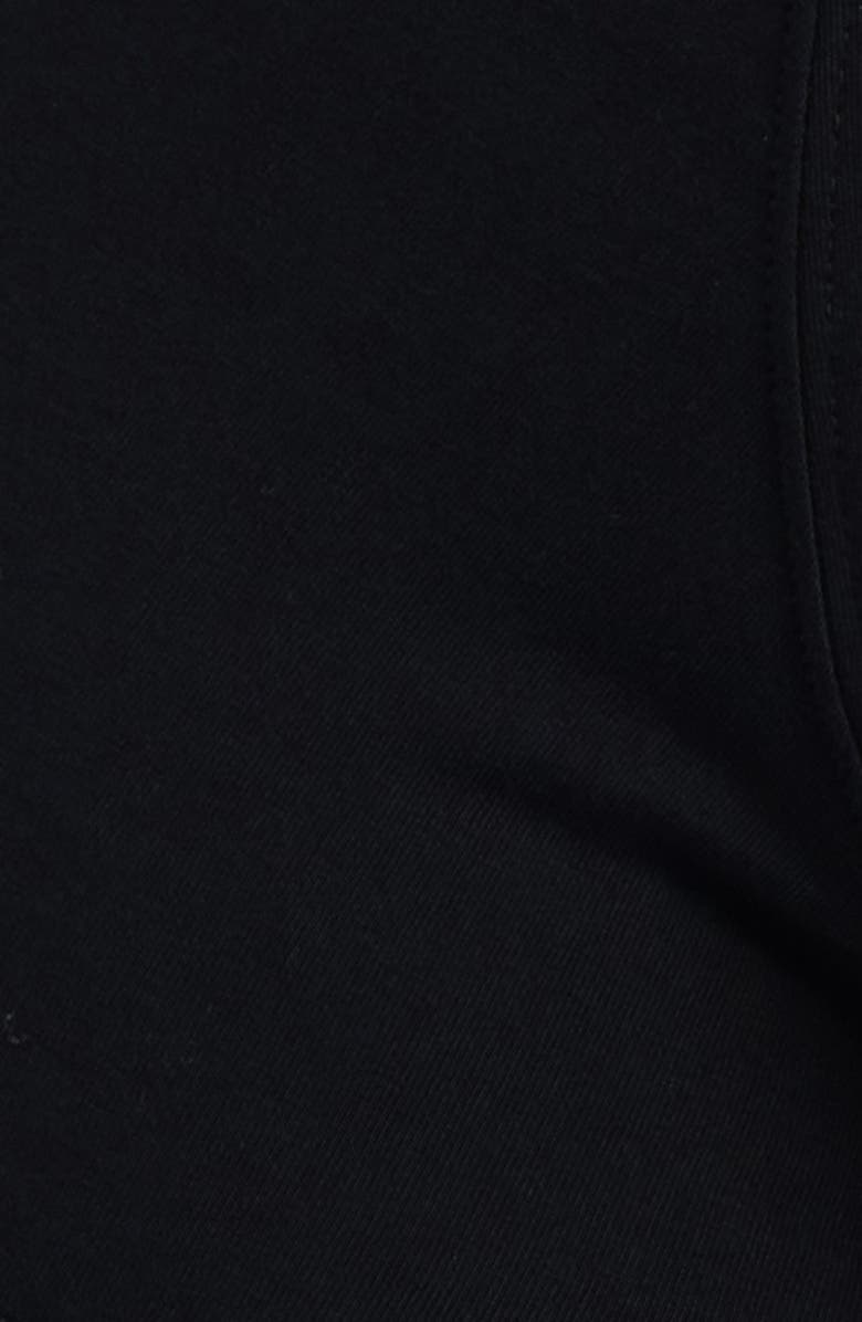 Versace Essential Logo Stretch Cotton Boxer Briefs, Alternate, color, Black