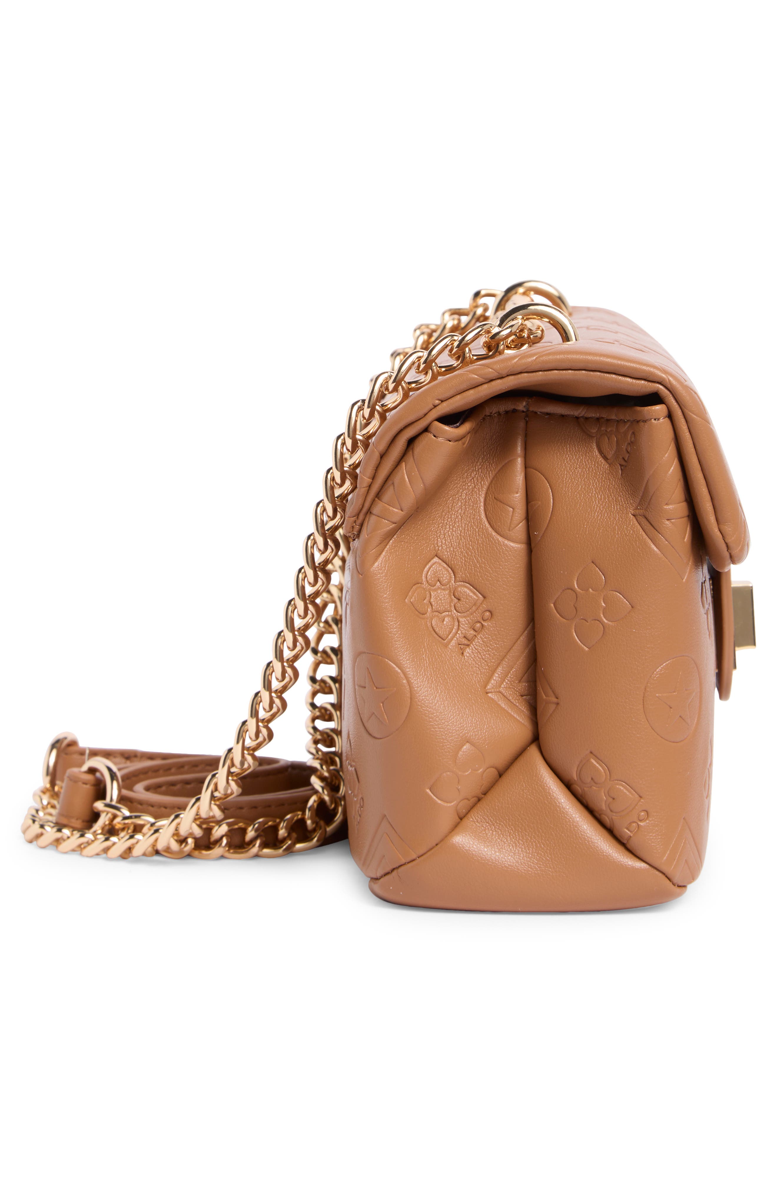ALDO Daan Crossbody Bag, Alternate, color, Light Brown