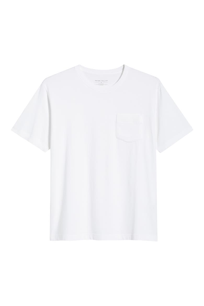 Crown Comfort Cotton Blend Pocket T-Shirt, Alternate, color, WHITE