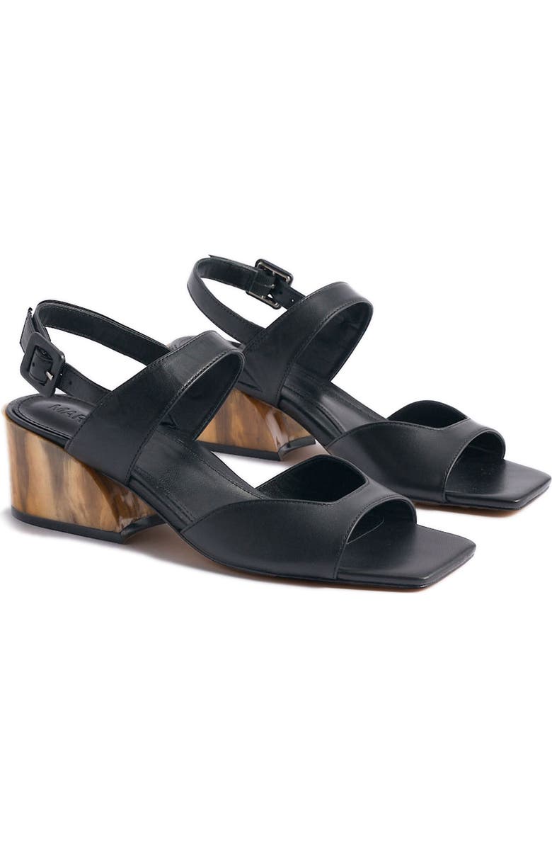 MARION PARKE Andrea Block Heel Sandal, Main, color,