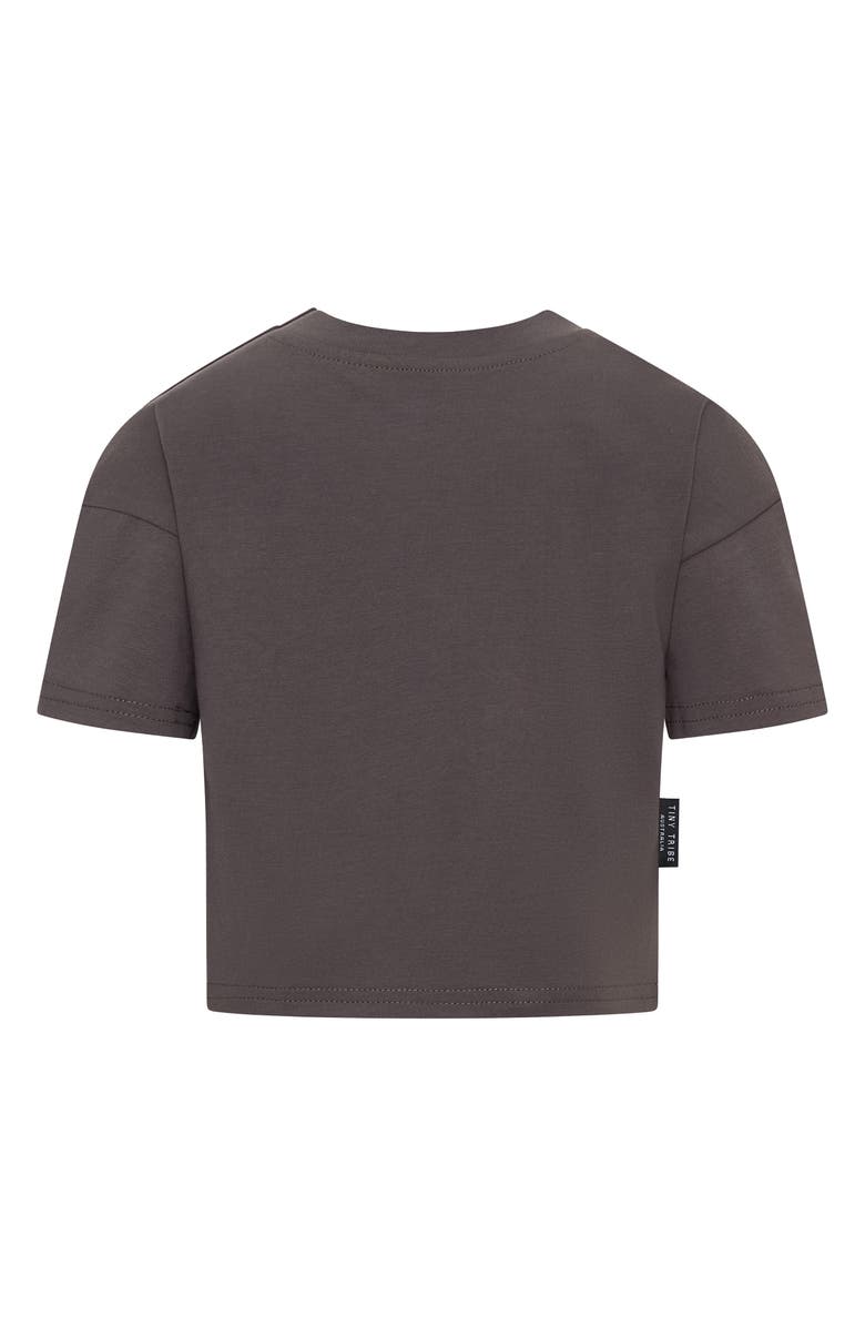 TINY TRIBE Core Logo T-Shirt, Alternate, color, Iron