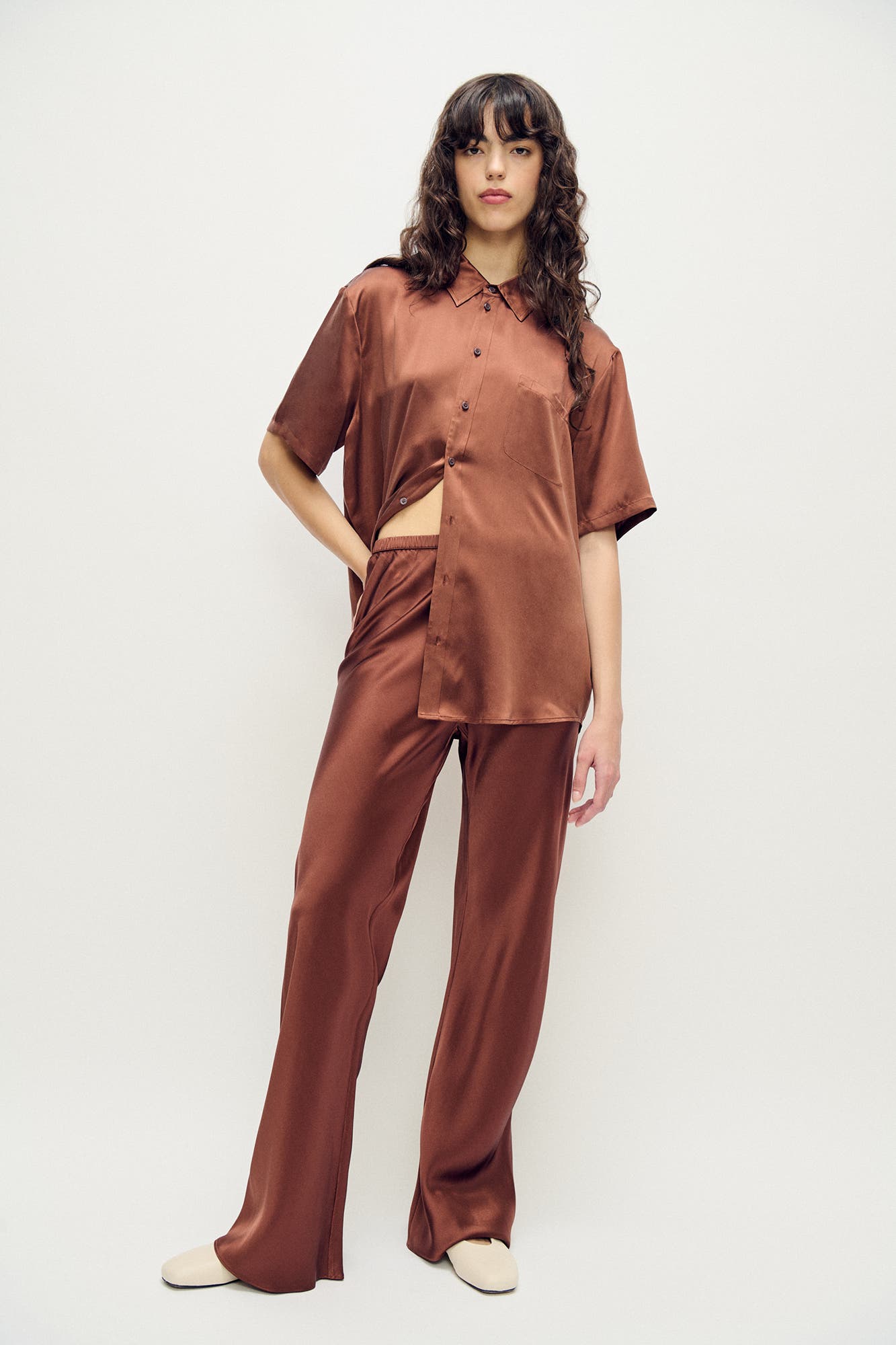 Bias Cut Pants - image 3