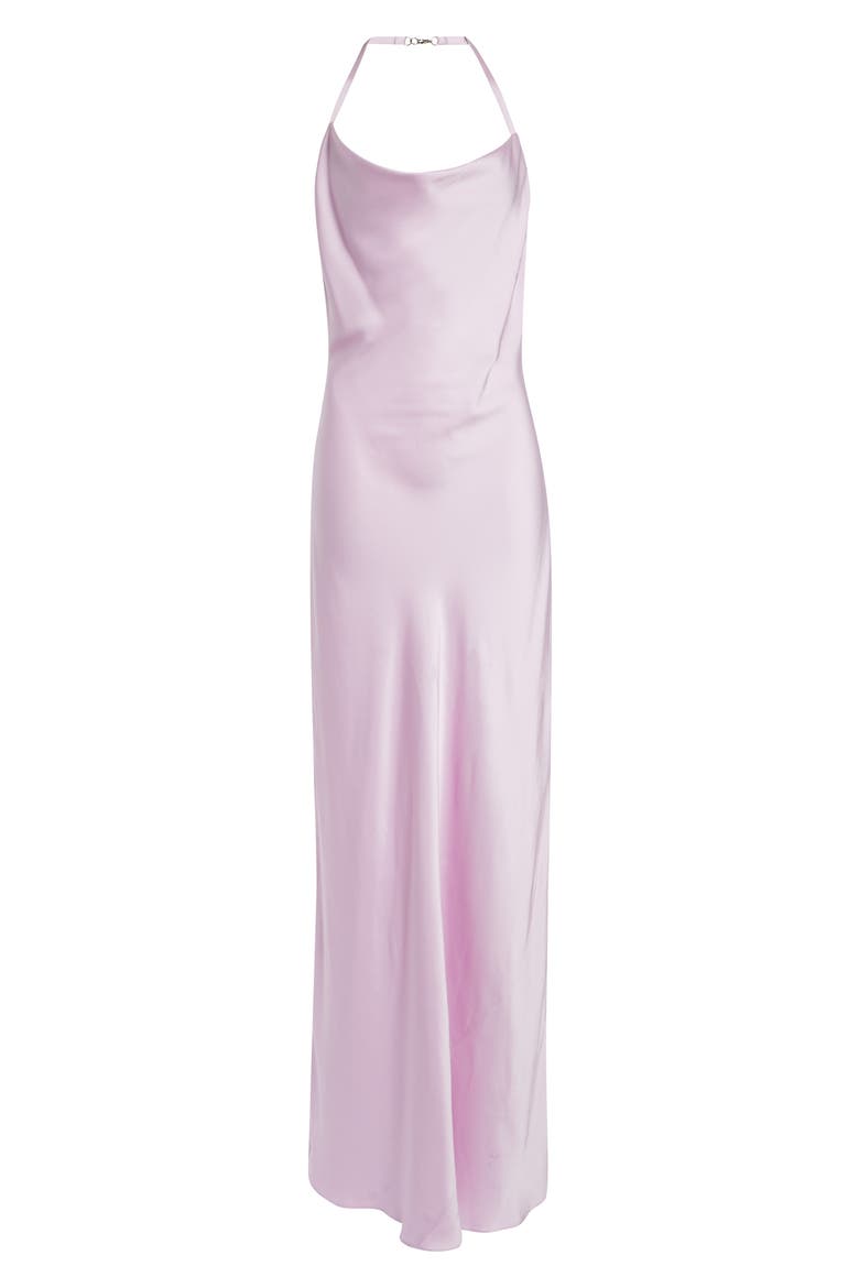 Envers Satin Cocktail Slipdress, Alternate, color, LIGHT ORCHID