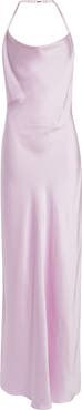 Stella McCartney Envers Satin Cocktail Slipdress
