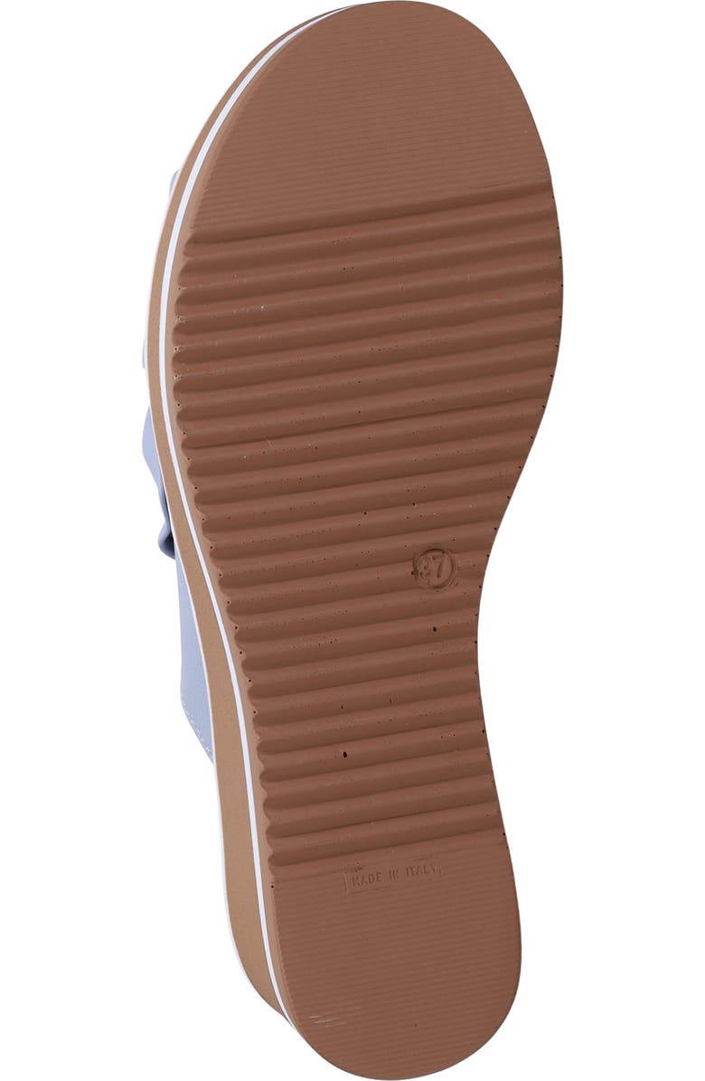 Ron White Patrika Platform Wedge Slide Sandal, Alternate, color, Periwnkle