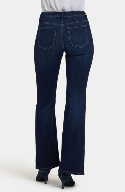 Nydj Ava Patch Pocket Flare Jeans In Blue