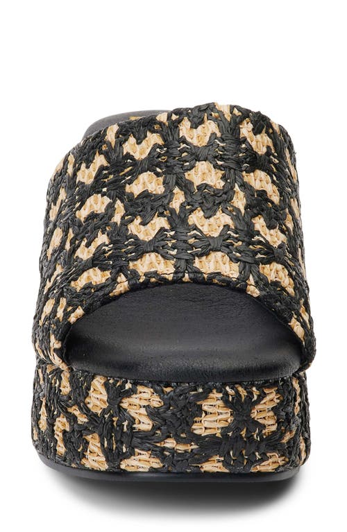 Beach By Matisse Cruz Platform Slide Sandal In Multi