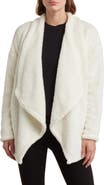 Lucky Brand Faux Shearling Cardigan
