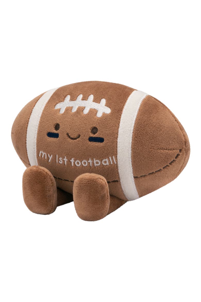 My First Football Rattle, Alternate, color, BROWN
