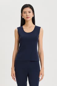 Ming Wang Scoop Neck Tank