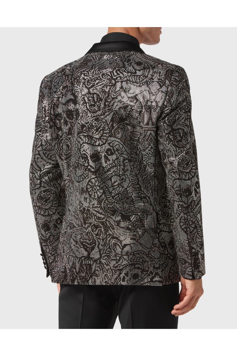 Blazer Lord Fit Tattoo Men, Alternate, color, black