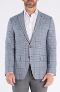 CRICKETEER Plaid Wool Blend Sport Coat