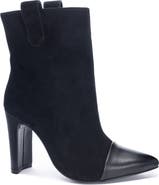 42 Gold Kara Cap Toe Bootie