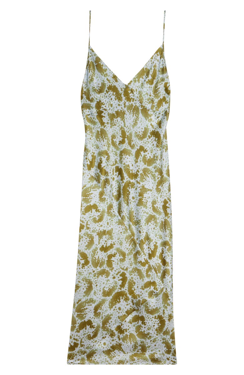 Dries Van Noten Denne Orchid Petal Print Slipdress, Alternate, color, 