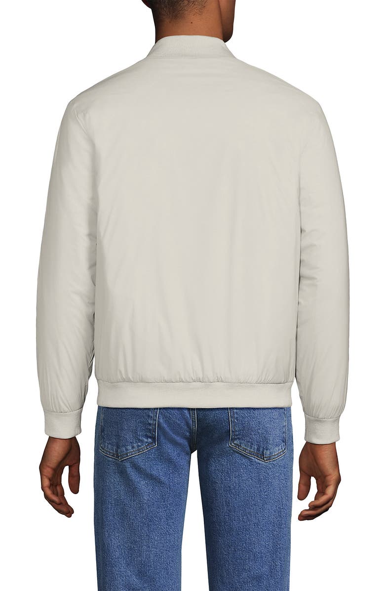 Lands' End WanderFree Insulated Bomber Jacket, Alternate, color, Light Stone