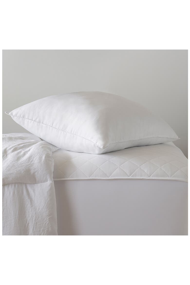 White Down 100% Certified RDS Firm Side/Back Sleeper Pillow, Alternate, color, WHITE