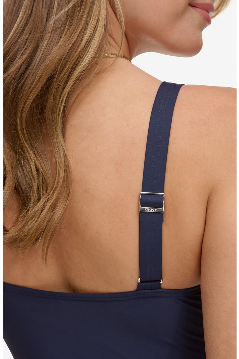 Starburst One-Piece Swimsuit, Alternate, color, NAVY