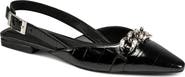 DKNY Cosetta Slingback Pointed Toe Flat