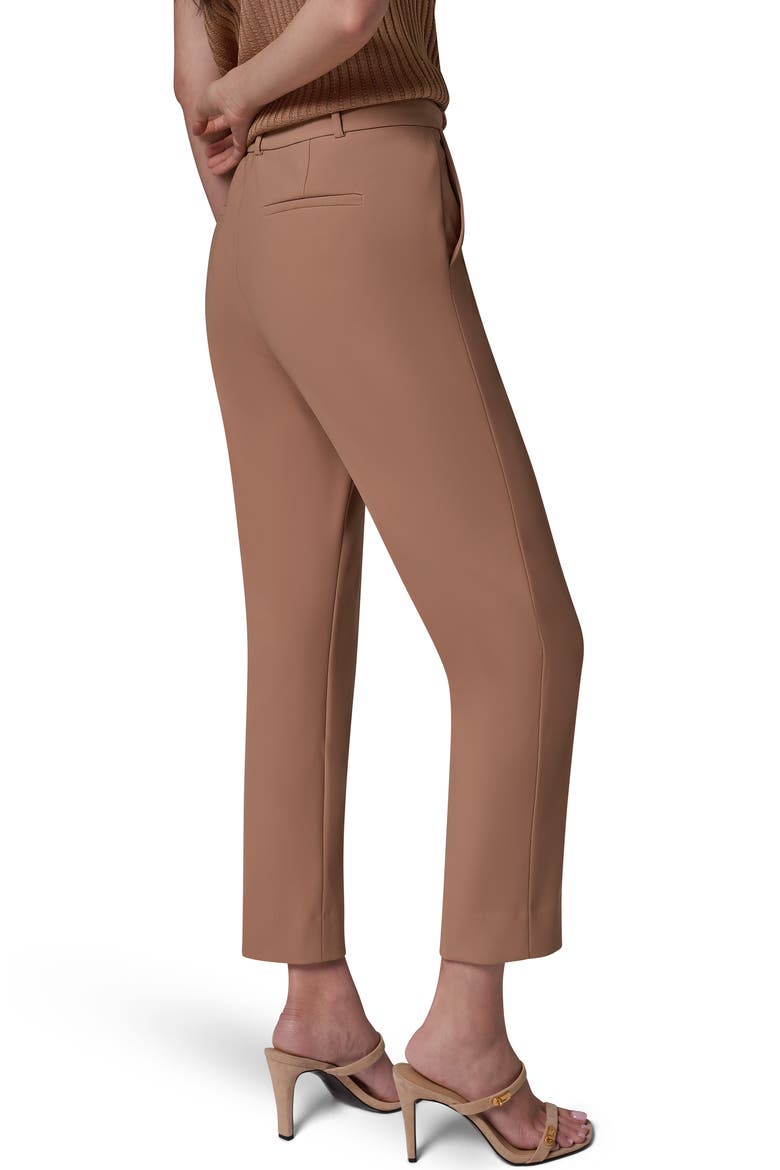 Flat Front Ankle Pants, Alternate, color, CAMEL