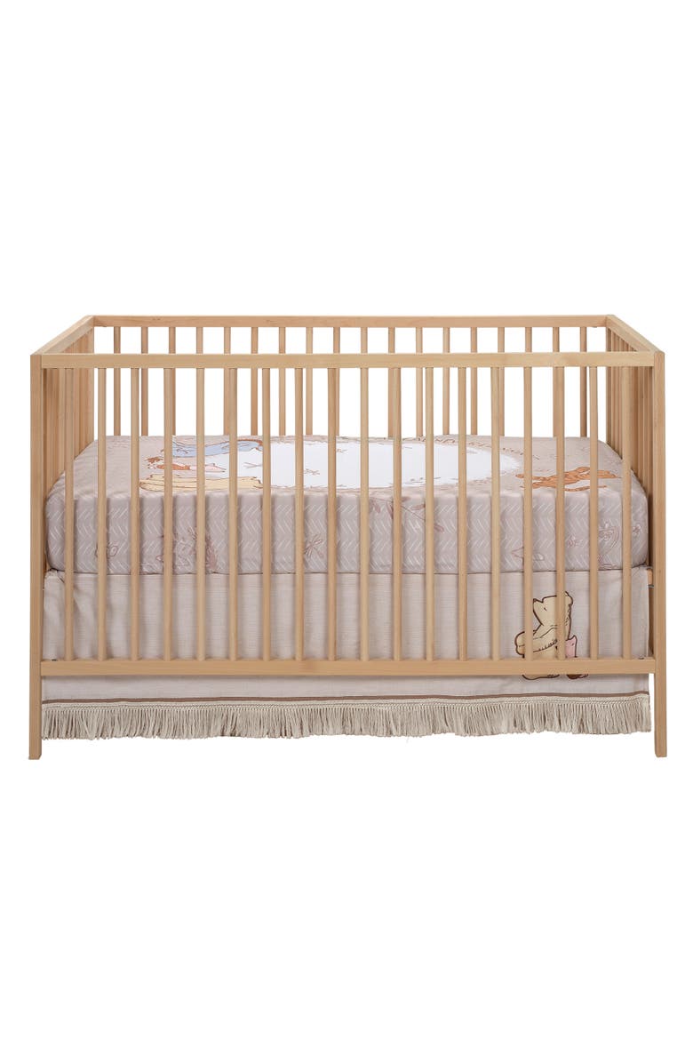 Disney Baby Pooh Bear & Pals Photo Op Cotton Baby Fitted Crib Sheet, Alternate, color, Cream