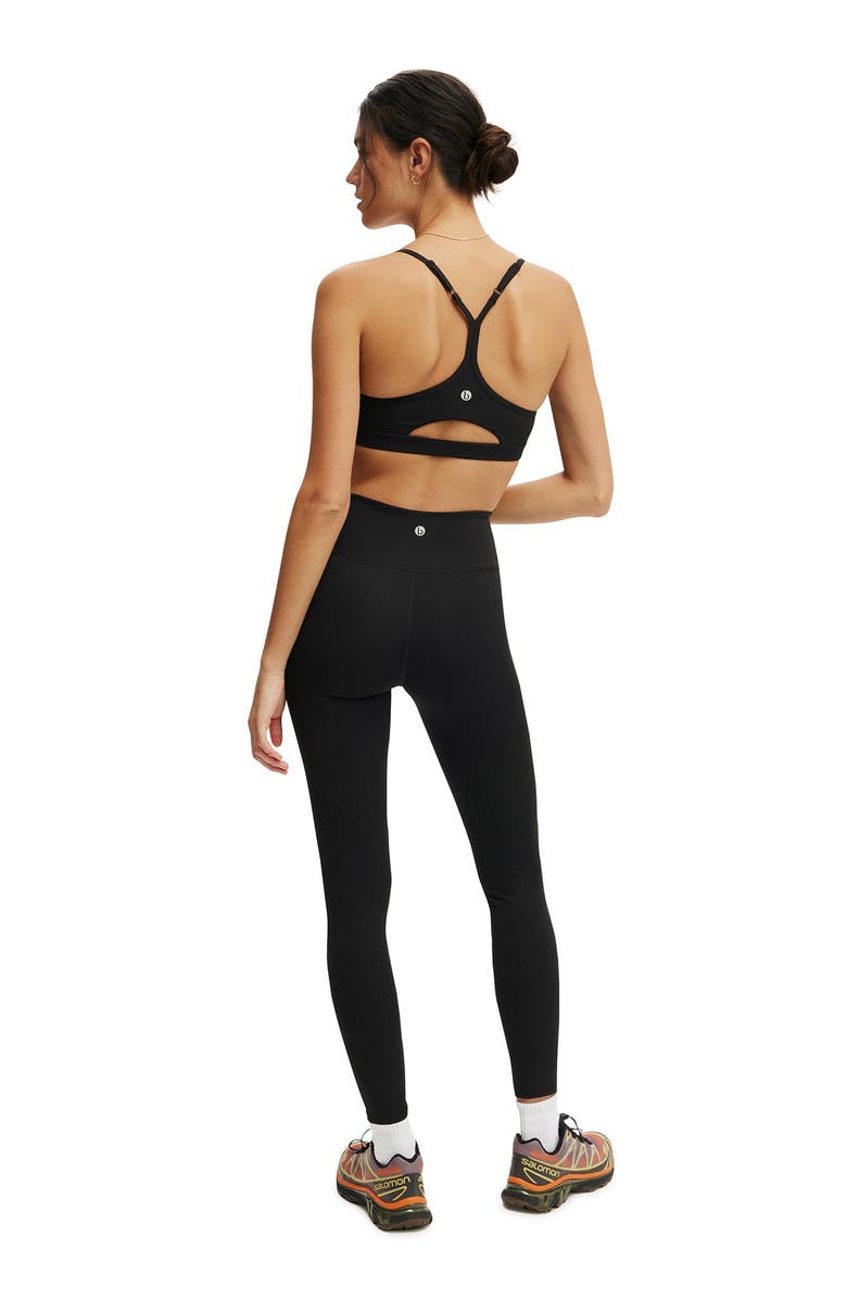 COTTON ON BODY Women's Active Bondi Everyday Full Length Tight, Alternate, color, Black