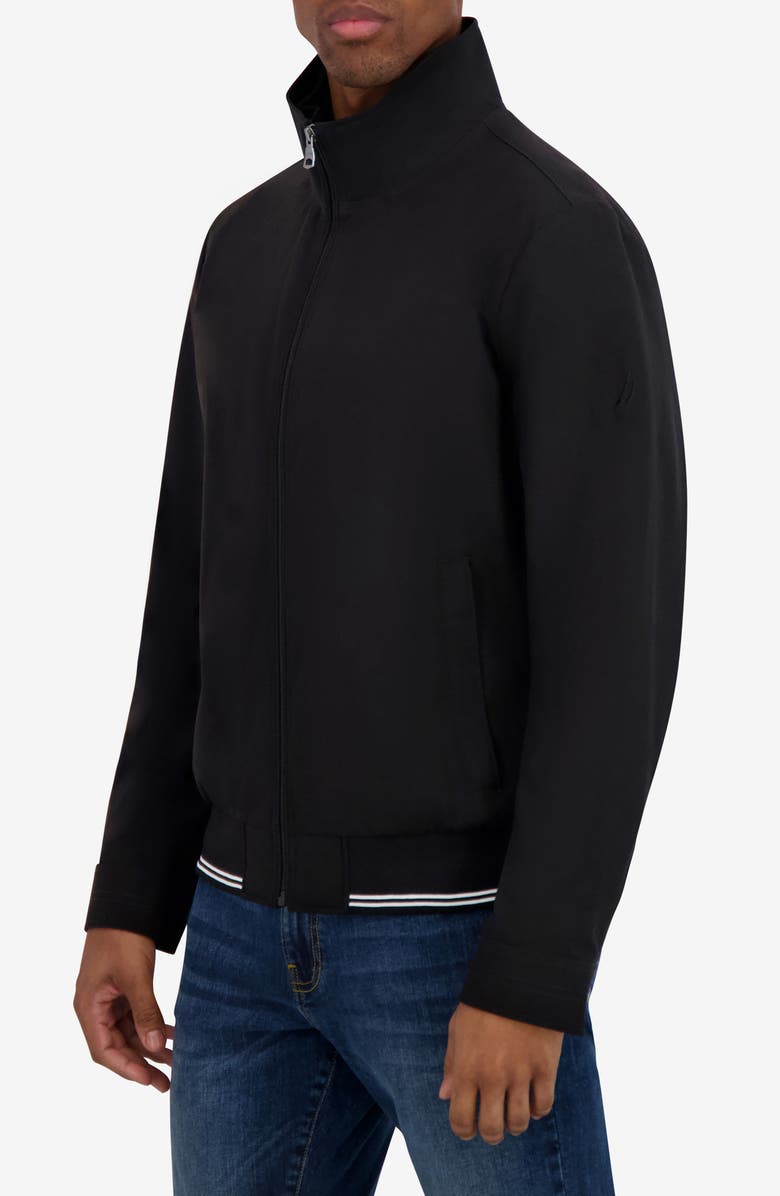 Nautica Bomber Jacket, Alternate, color, Black