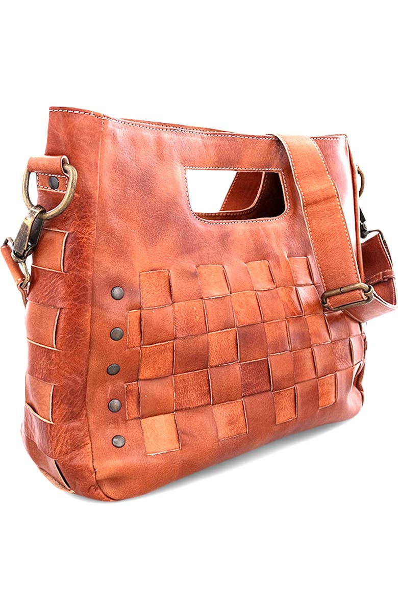Bed Stu Orchid Handbag, Alternate, color, Cognac Dd