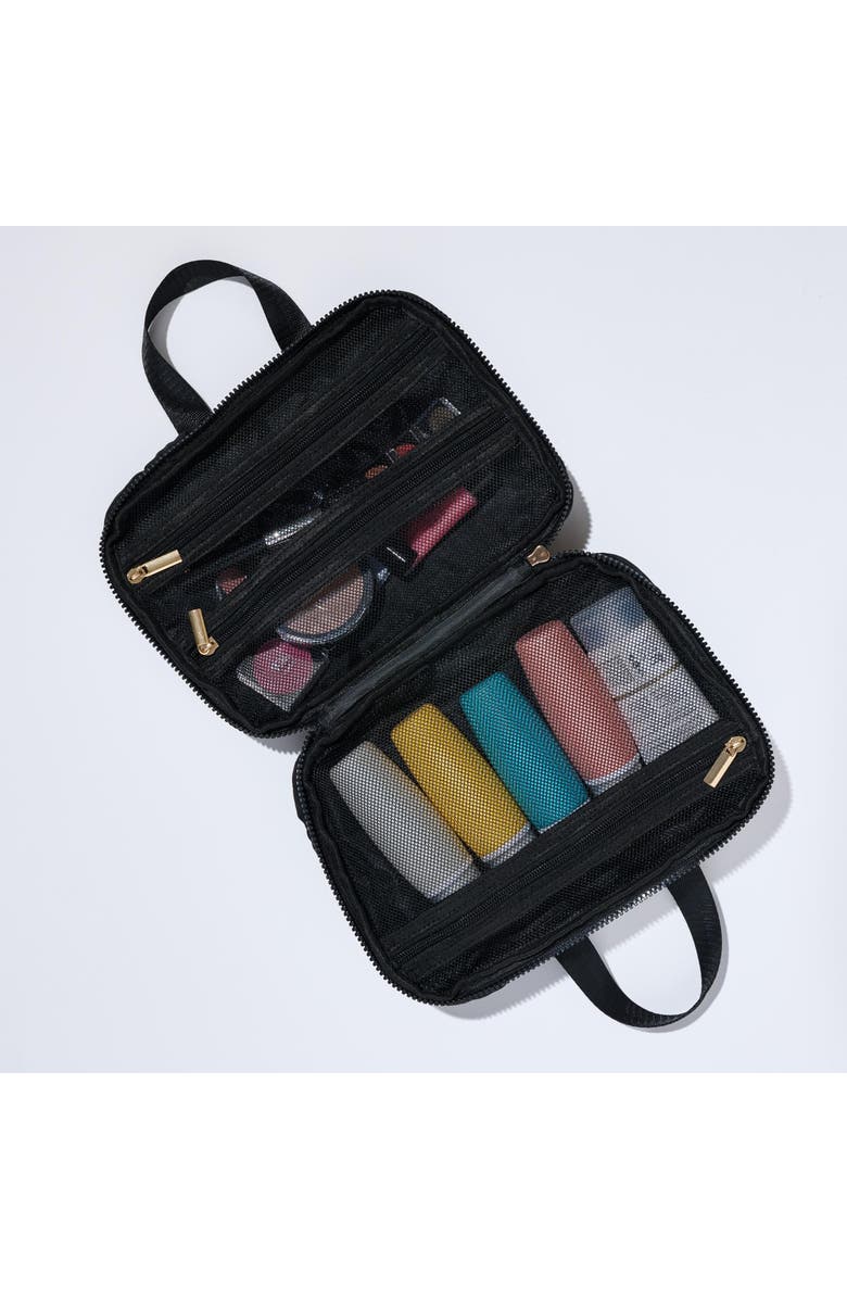 URBAN EXPRESSIONS HANDBAGS Cloud Cruiser Travel Organizer, Alternate, color, Black