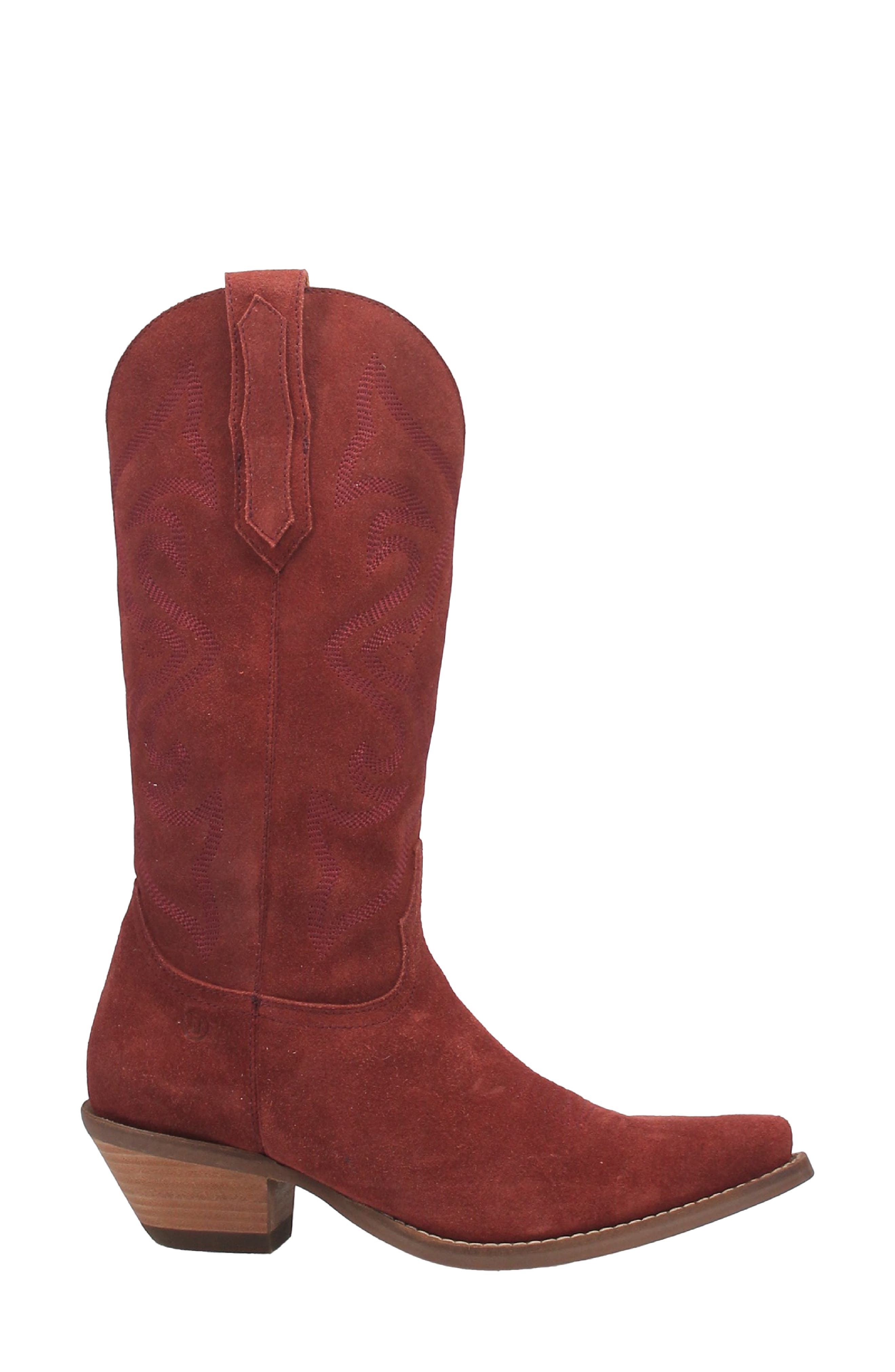 Out West Cowboy Boot, Alternate, color, CRANBERRY