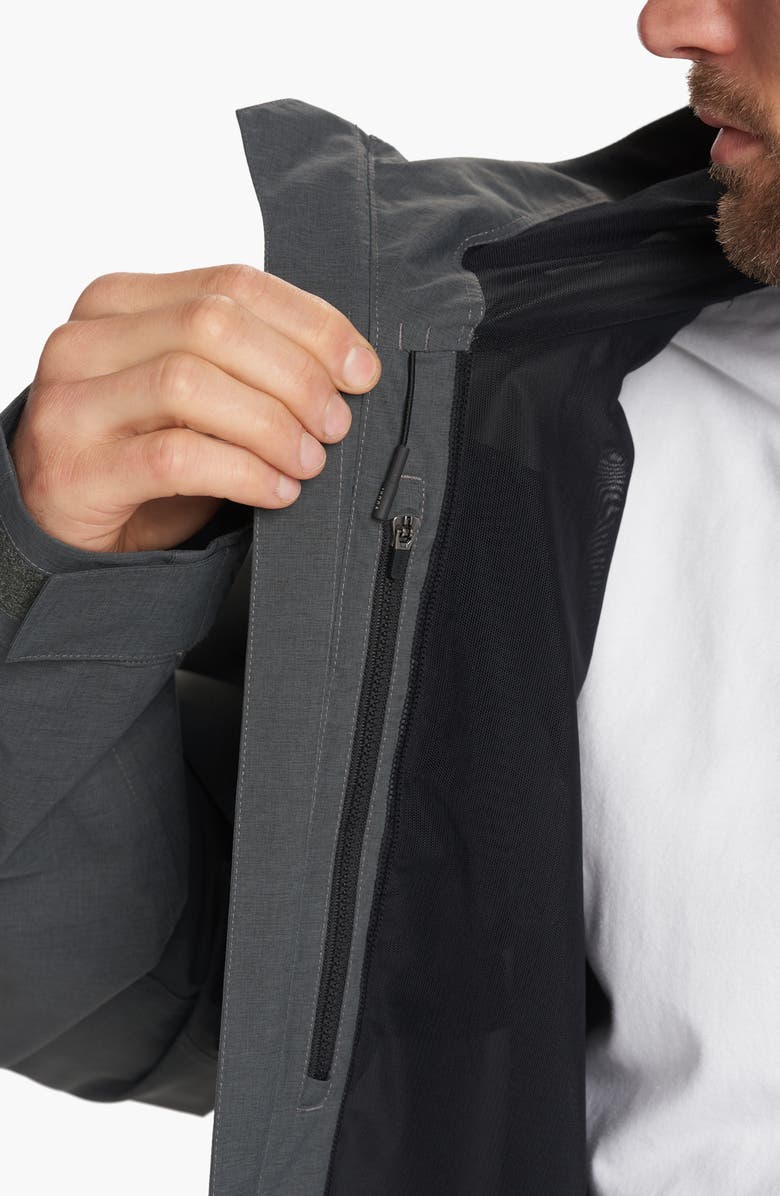 Vuori Oahu Rain Jacket, Alternate, color, Shale