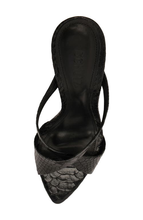 Schutz Glenda Sandal In Black