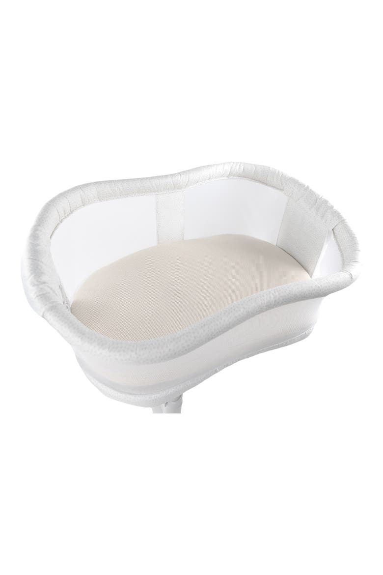 Breathable Mattress for Halo Bassinet, Alternate, color, OFF-WHITE