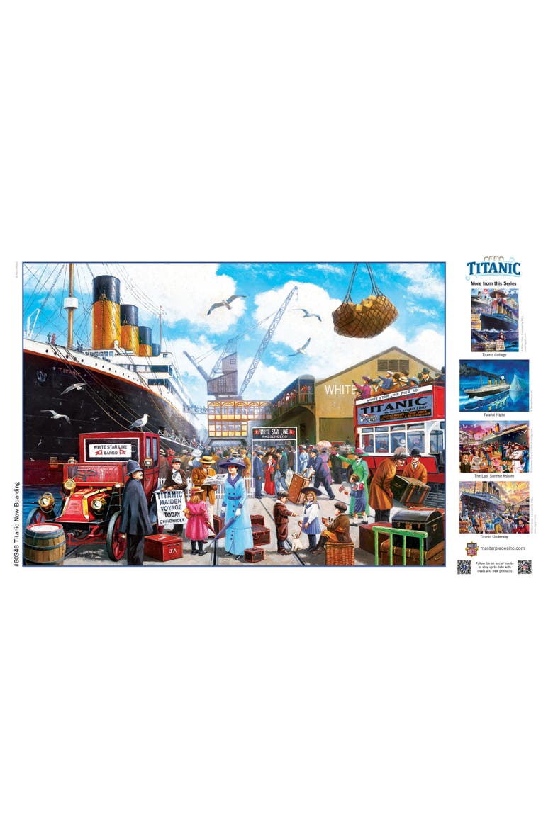 Now Boarding 1000 Piece Jigsaw Puzzle, Alternate, color, Multicolor