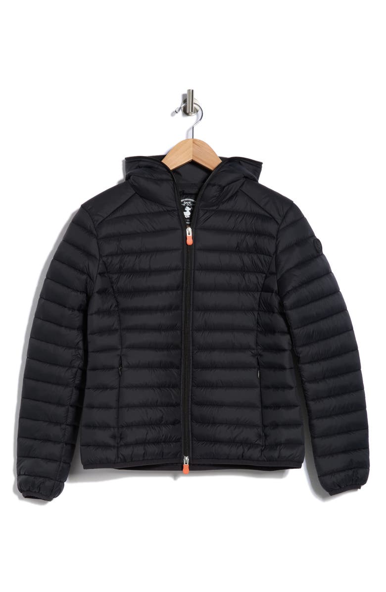 Save The Duck Vicky Puffer Jacket, Alternate, color, Black