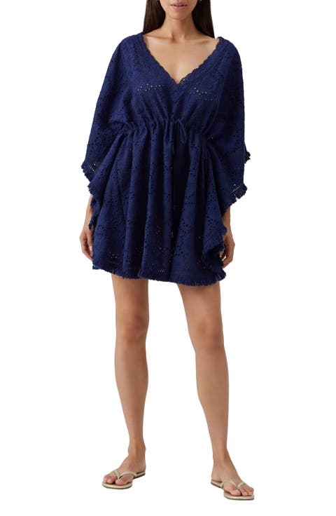 Ivy Cotton Eyelet Cover-Up