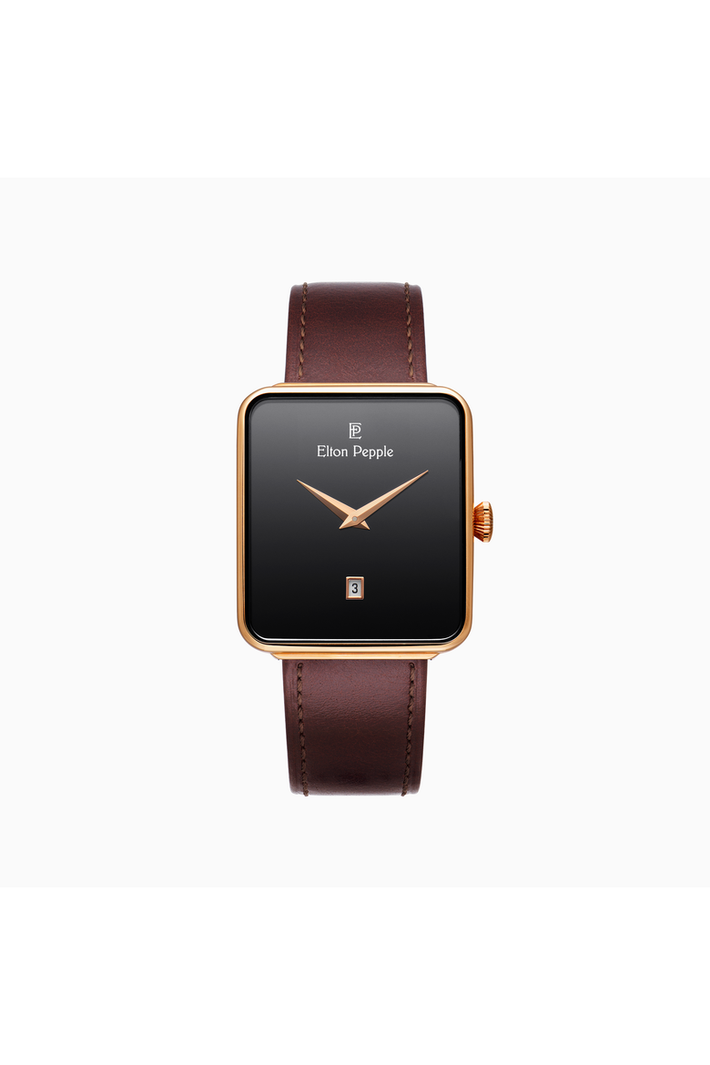 Men's Classic Montclare - Loop, 38mm, Main, color, Black/Dark Brown/Rose Gold