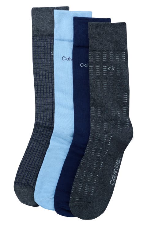 4-Pack Assorted Dress Socks
