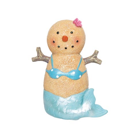 Sand Snowlady Mermaid Figurine