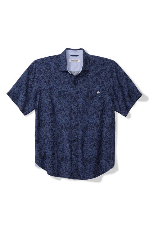 Veracruz Cay Paradise Pajaro Short Sleeve Button-Up Shirt (Big & Tall)