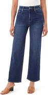 CURVE APPEAL Coffee Date 28.5-Inch High Waist Straight Leg Jeans