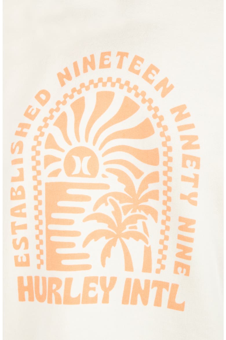 Fragment Boxy Graphic Sweatshirt, Alternate, color, CREAM
