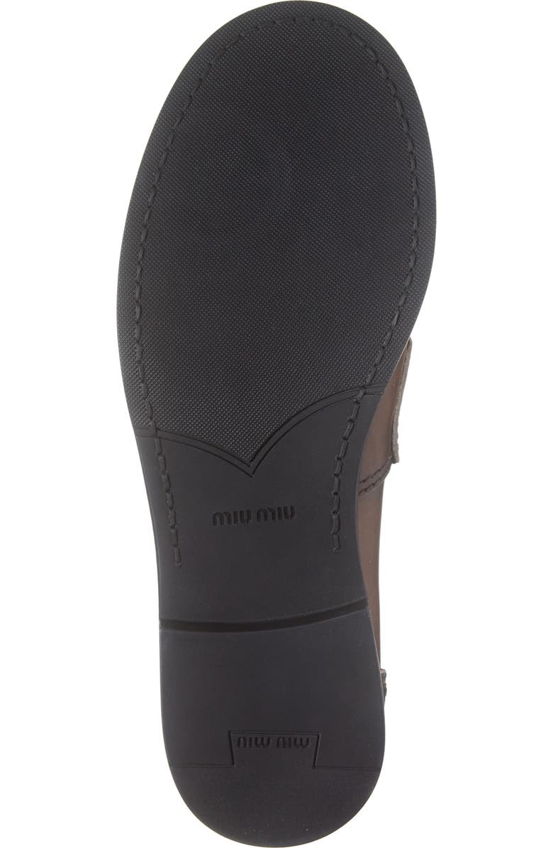 Miu Miu Penny Loafer, Alternate, color, F0192 Ebano