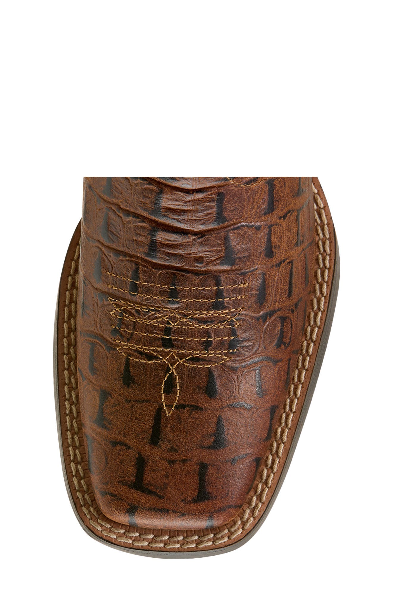 Ariat Kids' Knox Wide Square Toe Western Boot, Alternate, color, 