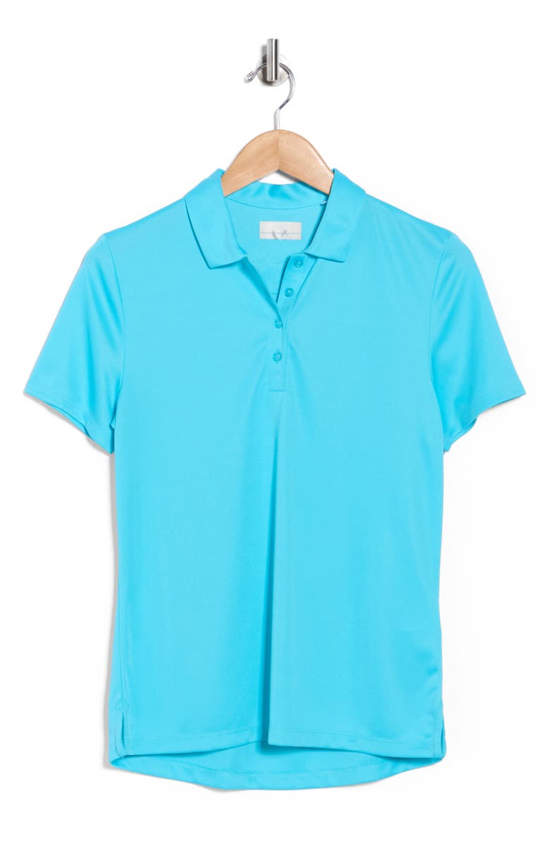 Callaway Golf<sup>®</sup> Tournament Polo, Alternate, color, Blue Atoll