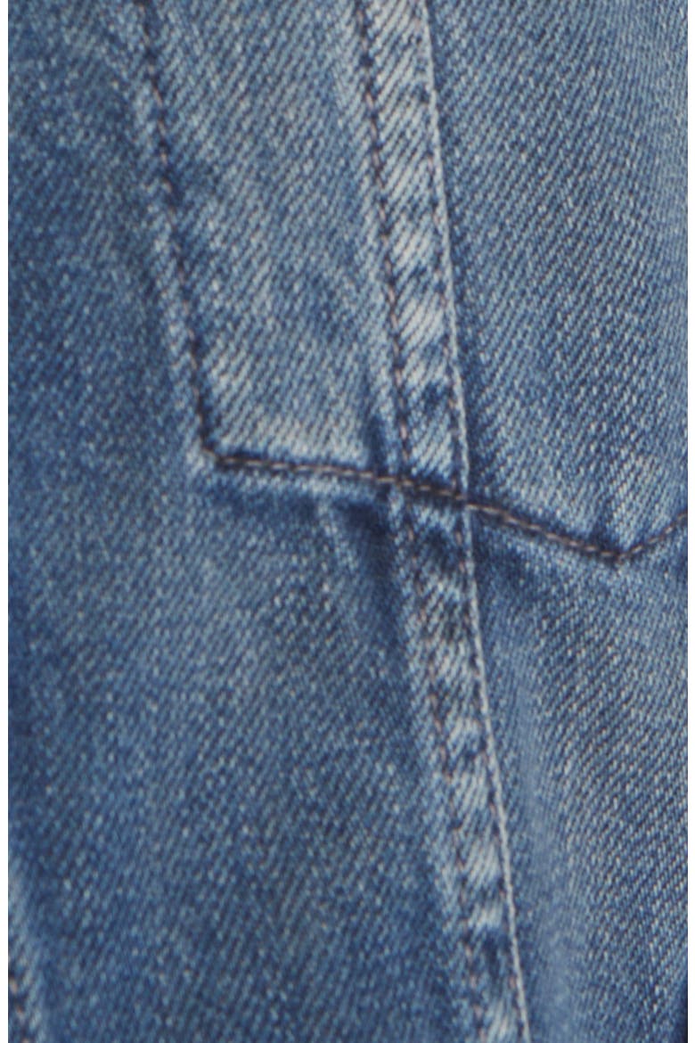 Mirah Denim Trucker Jacket, Alternate, color, KING STREET