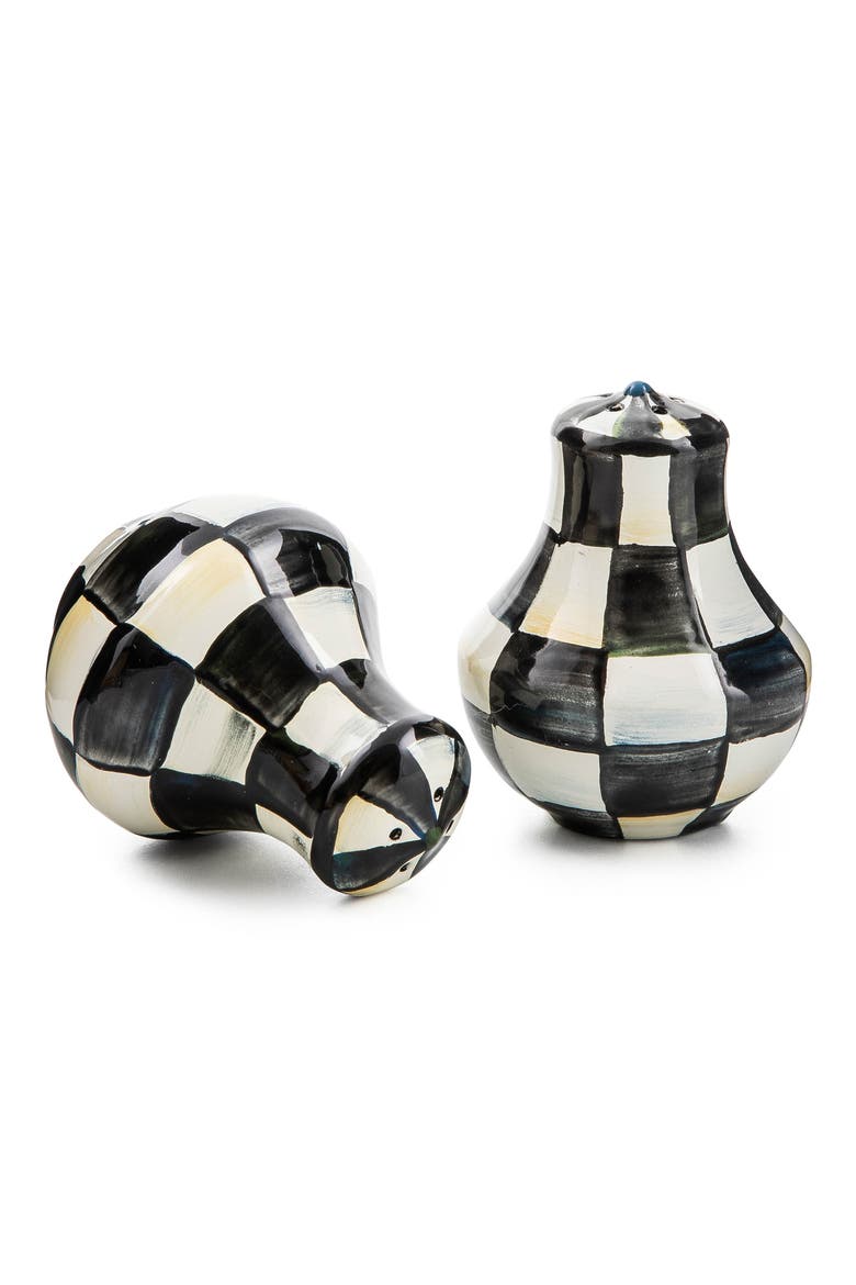 Courtly Check Salt & Pepper Shaker Set, Alternate, color, COURTLY