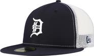 New Era Men's New Era Navy Detroit Tigers Team Color 59FIFTY Trucker Fitted Hat