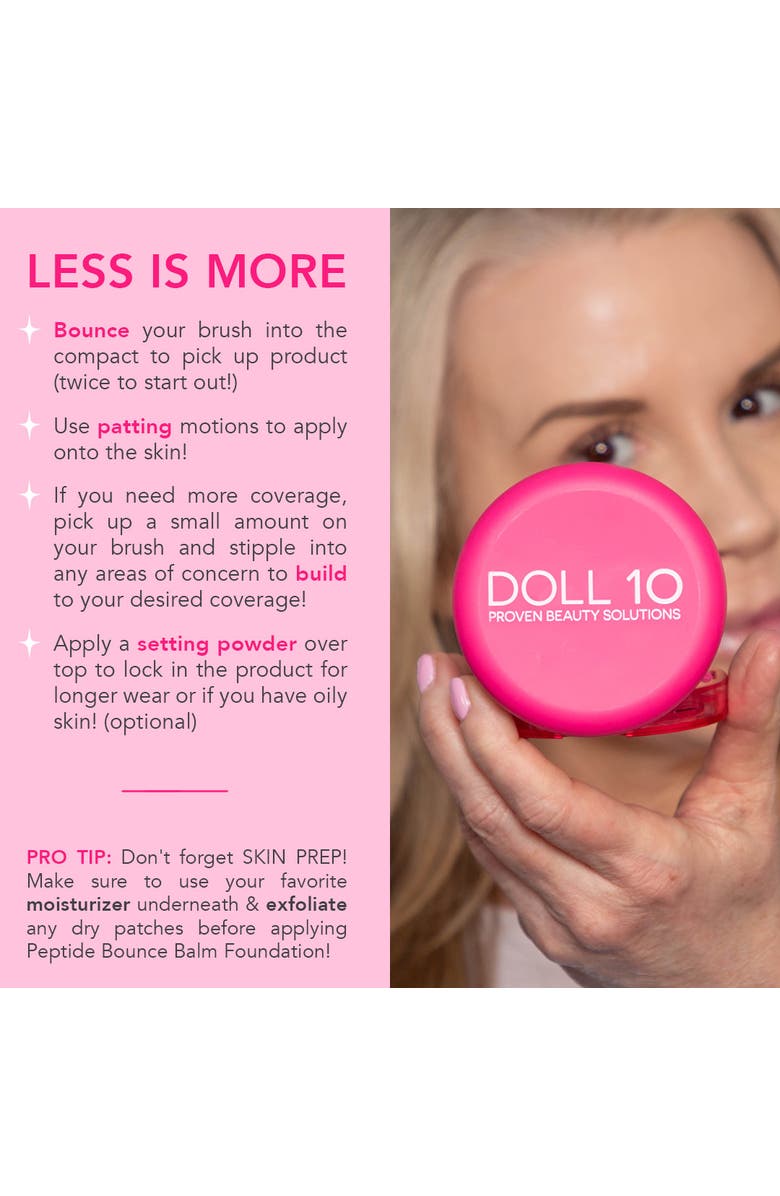 Doll 10 Beauty Peptide Bounce Balm, Alternate, color, Tan/Deep