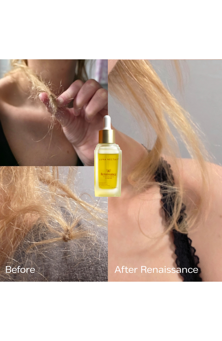 Luna Nectar Renaissance Nourishing Hair Oil, Alternate, color, Honey